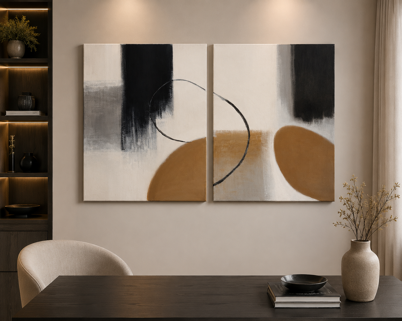 Golden Horizon painting by Farhad